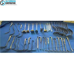 Juego de instrumentos quirúrgicos abdominales ecológicos de acero inoxidable con etiqueta privada - Product Image 4