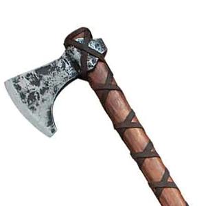 Jexmoo Tomahawk personnalisé de 19,5 pouces en acier au carbone, manche en bois de rose avec étui en cuir, cadeau d'extérieur, fait à la main, qualité industrielle - Product Image 2