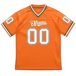 เสื้อเจอร์ซีย์ตาข่ายอเมริกันฟุตบอลเสื้อซ้อมฟุตบอลสั่งทำได้ - Product Image 2