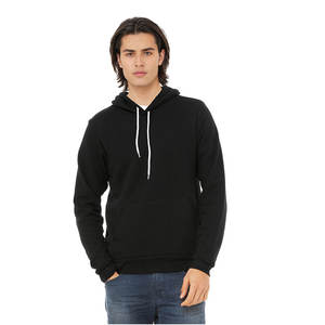 Sweats à capuche unisexe BELLA + CANVAS brodés en éponge polaire à épaules tombantes Design thermique doux et écologique pour un usage quotidien confortable - Product Image 2