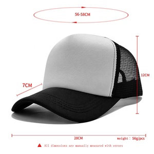 Foam Trucker Hat Mesh <b>Cap</b> Front Back Custom logo Blank <b>Plain</b> Custom Embroidered 3d Embroidery <b>Caps</b> By Antique Fashion - Product Image 4