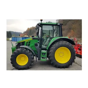 Comprar buena JohnDeer 70HP 90HP 120HP tractores usados granja usado tractor en línea/precio de fábrica John Deer tractor agrícola usado/tractores nuevos