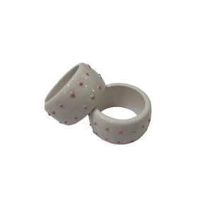 Servilleteros de resina epoxi para uso en fiestas, soporte de tela hecho a mano, el mejor acabado, anillo de servilleta personalizado, uso de mesa para fiesta de boda - Product Image 5