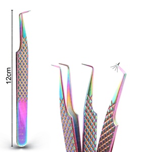 Pinzas para Pestañas de Alta Precisión y Control de Tensión Perfecto, Ecológicas, de Alta Elasticidad, con Logotipo Personalizado, Venta al Por Mayor, Mejor Calidad - Product Image 3