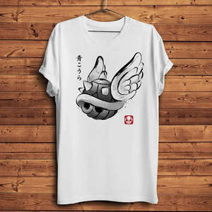 <b>Mario</b> Winged Shell <b>T</b>-<b>Shirt</b> Breathable Jersey Fabric - Product Image 4