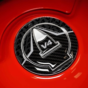 Autocollant personnalisé pour bouchon de réservoir de carburant 3D pour motos Ducati Streetfighter V4 2020-2025 - Product Image 1