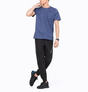 T-shirt décontracté surdimensionné à manches courtes pour homme, en coton premium, coupe ample, 100 % coton, avec logo personnalisé - Product Image 3