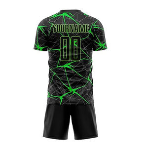 Best Quality Durable Sublimation Printing Soccer Wear Automated Cutting Adults' <b>Shirts</b> Tops for Football and Soccer Jersey - Product Image 3