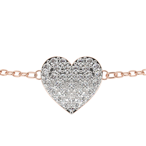 Bracelet en or 18 carats avec diamants de laboratoire, magnifiques bracelets et joncs en diamants - Product Image 1