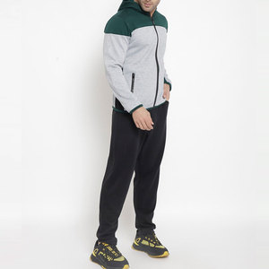 Survêtement à capuche d'hiver pour hommes Vêtements de sport en polyester écologiques confortables pour l'entraînement en salle de sport Jogging et exercice Logo personnalisé - Product Image 4