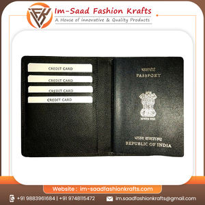 กระเป๋าหนังแท้สำหรับใส่หนังสือเดินทางและบัตรวัคซีนล่าสุดจากอินเดียสำหรับกระเป๋าสตางค์ของคุณ - Product Image 5