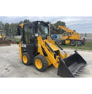 รถตักล้อยาง JCB 1CX รุ่น Retro พร้อมหัวตักด้านหน้าและด้านหลัง สำหรับงานก่อสร้าง - Product Image 4