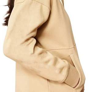 Regular Fit Breathable Plus Size <b>Women's</b> Hoodies Sweatshirt Pakistan Streetwear Long Sleeve Solid Color Casual Winter/Summer - Product Image 2