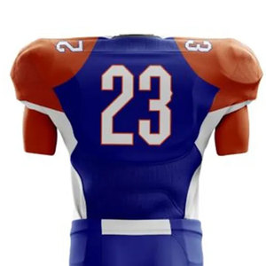 Conjuntos de uniformes de camiseta de fútbol americano juvenil unisex personalizados al por mayor transpirables de talla grande para adultos - Product Image 4