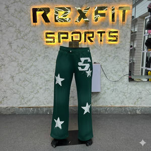 Bon fabricant pantalons de survêtement décontractés pour hommes fabriqués en usine vente en gros thermique polaire doublé joggers hiver épais pantalon en laine mi-plat - Product Image 1