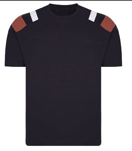 Camiseta de Hombre de Alta Calidad, Transpirable y Ecológica, 100% Algodón, Impresión por Serigrafía, Servicio OEM Personalizado, Logotipo Frontal, Hecho en Bangladesh - Product Image 1