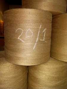 เส้นด้ายป่านศรนารายณ์ดิบธรรมชาติ100% เป็นมิตรต่อสิ่งแวดล้อมเส้นด้ายป่านศรนารายณ์ดิบธรรมชาติสำหรับเชือกป่านศรนารายณ์ส่งออกทั่วโลกจากบังคลาเทศ - Product Image 4