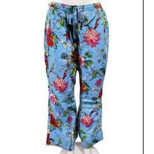 Palazzo กางเกงพิมพ์ลายขากว้างผ้าคอตตอนใส่สบายสุดๆกางเกงพิมพ์ลายแนวฮิปปี้แนวโบฮีเมียน - Product Image 3