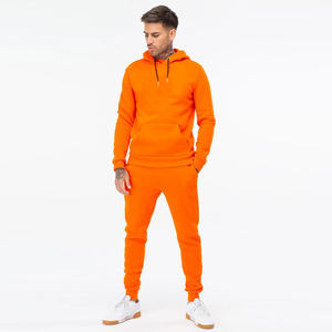 Conjuntos de chándales de estilo callejero personalizados para hombre de franela de poliéster de alta calidad, pulóver, chándales para correr, secado rápido - Product Image 4