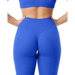 Venta al por mayor 2025 Yoga Leggings entrenamiento Running Butt Lift Tights Leggings sin costuras cintura elástica Fitness Leggings para mujeres deporte - Product Image 5