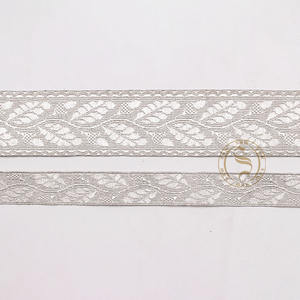 Uniforme ceremonial Premium, encaje bordado de hoja de roble para uniformes de vestir, encaje plateado ceremonial para uniformes - Product Image 3