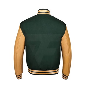 Chaqueta Personalizable Lona Lettermen para Adultos Estilo Casual con Stand Collar para Invierno a un Precio - Product Image 4