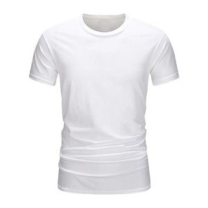 Vente en gros bas prix avec impression 230GSM T-shirt à manches courtes pour hommes - Product Image 4