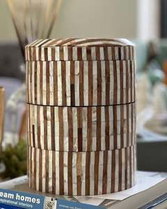 Royal Collection acrílico madera madre perla incrustaciones almacenamiento de alimentos caja de regalo Preservación de frescura para Chocolate elegante/dulce - Product Image 6