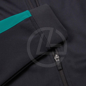 Veste de rugby classique pour hommes avec rayures audacieuses et col montant pour veste de rugby pour hommes d'appel sportif - Product Image 5