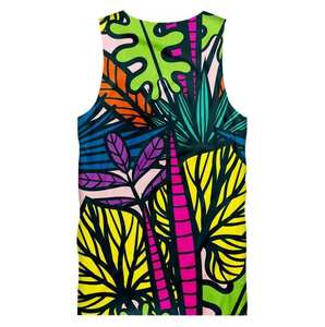 Nueva llegada Unisex camisetas sin mangas Estilo Hawaiano playa chaleco 3D sublimación sin mangas selva impreso camiseta sin mangas hombres ropa de gimnasio - Product Image 2