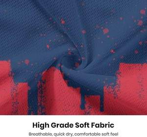 ชุดเบสบอลคุณภาพสูงแบบกำหนดเอง ดีไซน์ระบายอากาศ แห้งเร็ว ผลิตจากโพลีเอสเตอร์ 100% พิมพ์ชื่อและหมายเลขด้วยเทคนิคฮีททรานเฟอร์ สำหรับกีฬา - Product Image 5