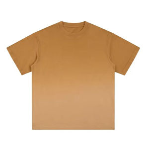 T-shirt surdimensionné unisexe 100% coton 300gsm coupe carrée lavage à l'acide personnalisé impression Dtg poids lourd Streetwear pour hommes t-shirt vente en gros - Product Image 6