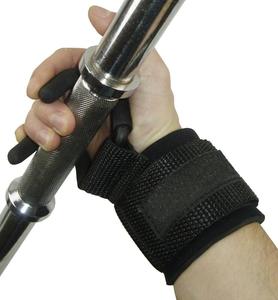 Correas de muñeca de levantamiento de alta resistencia Correas de peso muerto Empuñaduras de levantamiento de pesas Ganchos de levantamiento de pesas Gimnasio Nuevo de alta calidad - Product Image 1