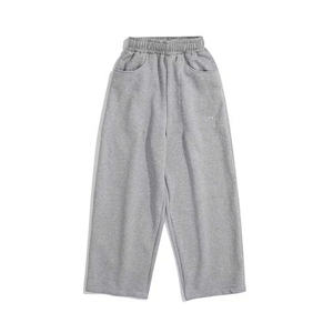 Estambre 100% algodón estampado Anti-Pilling Vietnam ropa Unisex pantalones otoño Unisex servicio OEM pantalones de pierna ancha - Product Image 1