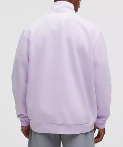 สเวตเชิ้ตคอกลมมีซิปสำหรับผู้ชายเสื้อสเวตเชิ้ตสำหรับผู้ชายเสื้อสเวตเตอร์แขนยาวแบบทันสมัยระบายอากาศได้ดี - Product Image 2