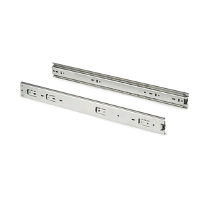 Emuca-Juego de 2 guías de bolas de acero de 51 mm de altura 3056805 de profundidad, guías de cajón de extensión completa, modelo español 600 - Product Image 4