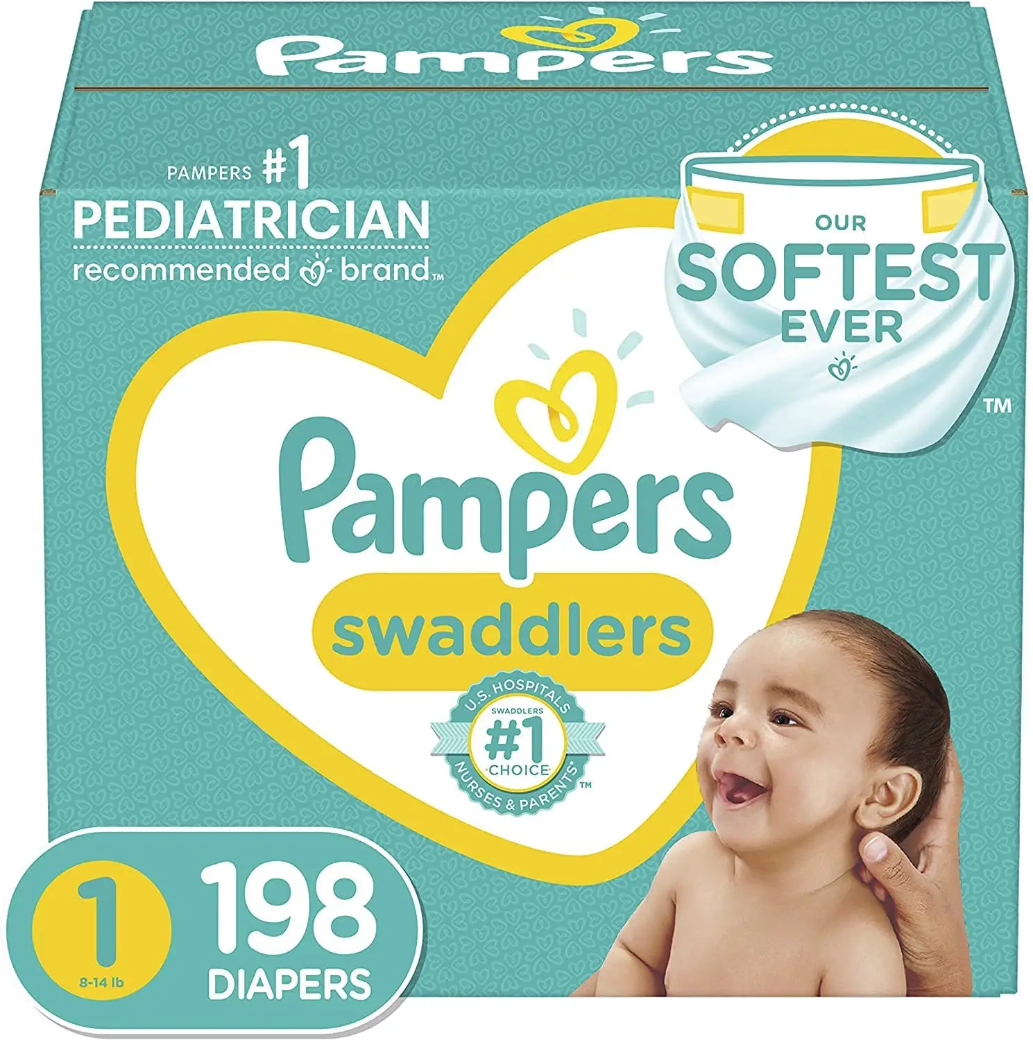 Pampers ผ้าอ้อมเด็กแบบใช้แล้วทิ้งแบบแห้งขายส่ง