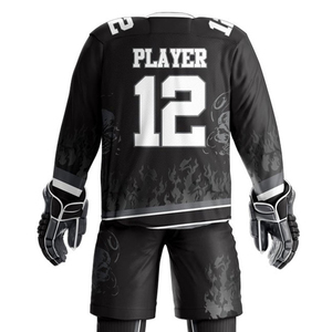 Uniformes de hockey sobre hielo fabricados a medida de alta calidad, nuevo estilo, sublimación impresa, precios al por mayor disponibles en todos los tamaños - Product Image 5