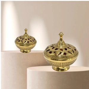 Elegante cuenco de madera y cerámica para servir dátiles, frutas secas, nueces, vajilla elegante para cenas y fiestas festivas - Product Image 3