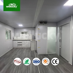 <span class=keywords><strong>Vendita</strong></span> Diretta Casa Container Espandibile 20Ft 40Ft, Casa Prefabbricata con 2, 3, 4 Camere da Letto, Villa a Due Piani, Casa Prefabbricata con 2 Camere da Letto - Product Image 2