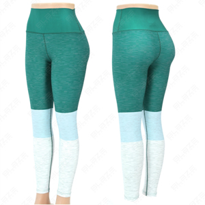Leggings de yoga en spandex/nylon sans couture avec taille élastique personnalisée-Idéal pour l'entraînement et la mode décontractée Amano Sports - Product Image 1