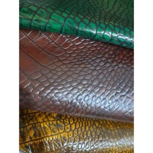 Cuir de vachette véritable 100 % naturel et écologique, aspect vintage, doux au toucher, résistant au vent, idéal pour la décoration intérieure et l'artisanat. - Product Image 1