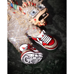 Colgante y Amuleto de Plata con Diamante Cultivado en Laboratorio, Inspirado en el Hip-Hop, con Diseño de Muñeca Aterradora, para Uso Diario Unisex - Product Image 4