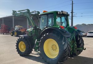 Tracteur John Deere 2025 d'occasion, 120 CV, 4 roues motrices, tracteur agricole 4x4, moteur diesel |   Tracteur John Deere 6215R MFWD d'occasion de 2017 - Product Image 2