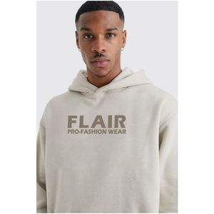 Sudadera con capucha de algodón 100% de gran tamaño para hombre, diseño de bordado 3D de alta calidad, hombros caídos e invierno, tallas grandes disponibles - Product Image 4