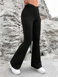 Jogging personnalisés pour femmes, respirants, coupe ample, décontractés, pantalons de survêtement, fabricant OEM ODM de vêtements de sport et de gym - Product Image 5