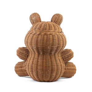 Jouet en rotin naturel fait à la main, écologique, décoration de chambre d'enfant - Product Image 6