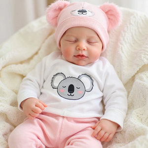 Muñecas Bebé Reborn de Vinilo de Cuerpo Suave Realistas de 20 Pulgadas de Babeside, Modelo de Niñ<span class=keywords><strong>a</strong></span> Recién Nacida Durmiendo, Juguete para Niños, Regalo - Product Image 2