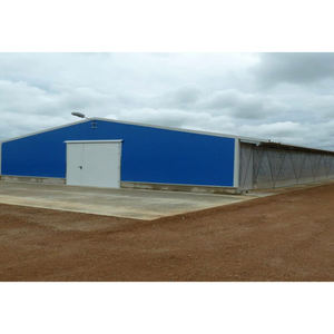 Chine prêt à l'emploi prépoutres i colonne construction volaille légère bâtiment de poulet - Product Image 3