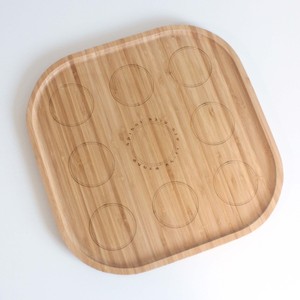 Bohemian Style Solid Wood Decorative Tray Oval Wooden Fruit Snack Serving Platter for Living Room Hotel OEM - Product Image 3